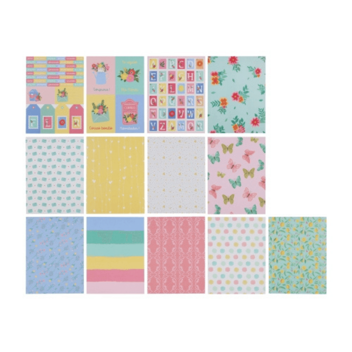 Block Papeles Ilustrados Correo Bonito - Ibi Craft