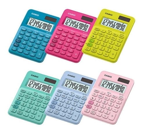 Calculadora Casio MS-7UC - Varios Colores