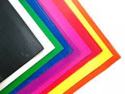 Carton Corrugado de Colores