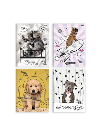 Cuaderno A5 - Mascotas TD