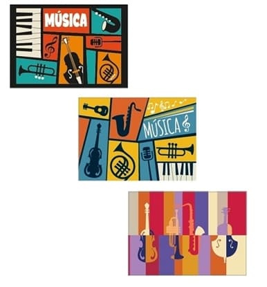Cuaderno de Musica 20 hojas - Pentagramado