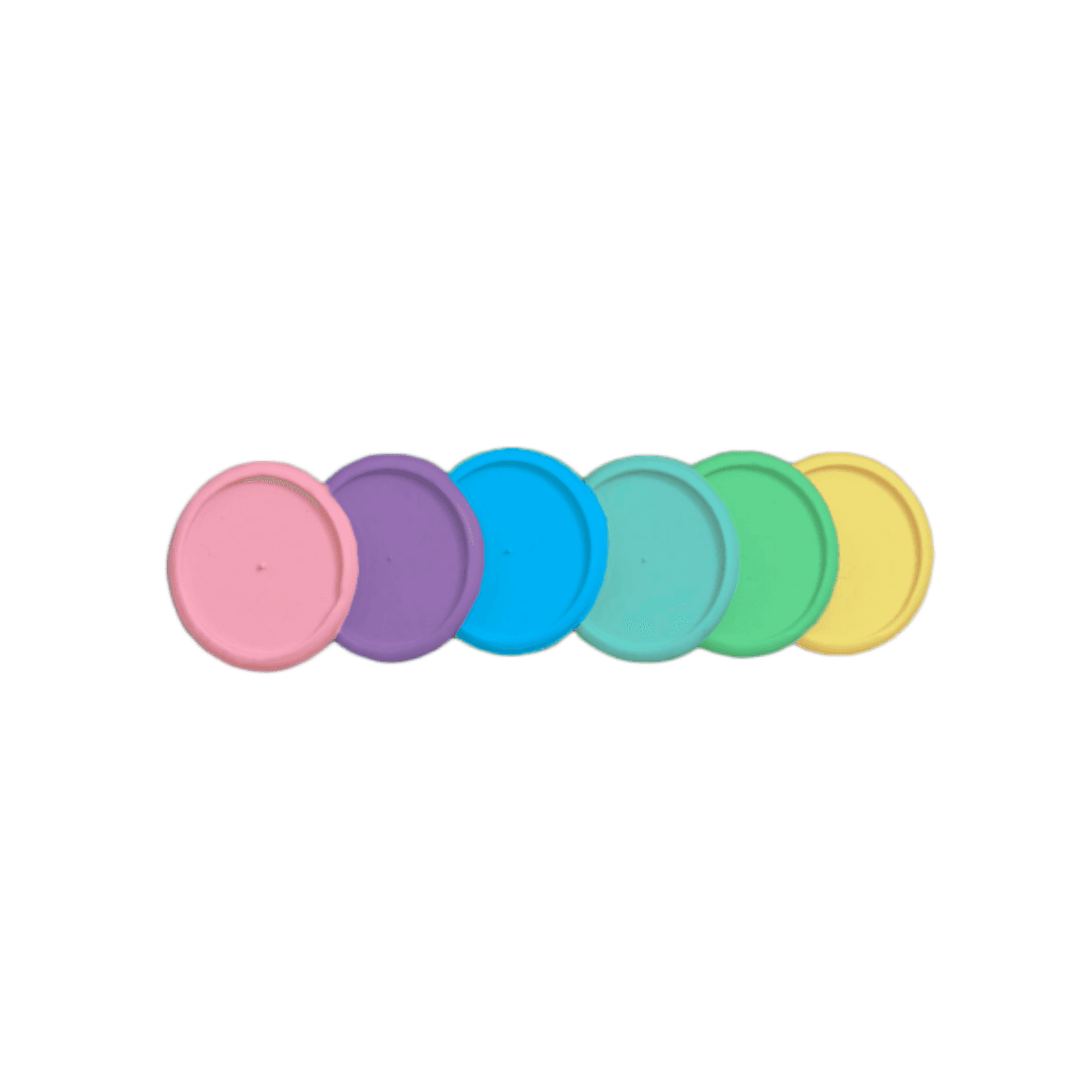 Discos M Multicolor y Elastico para Cuaderno Inteligente