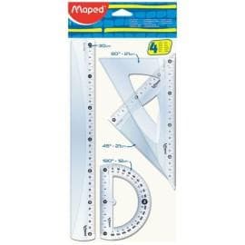 Juego de Geometria 30cm - Reglas Maped