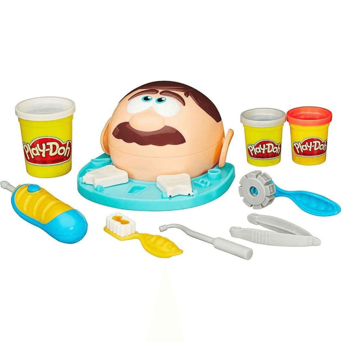 Juego De Plastilina Play-doh Dentista Bromista