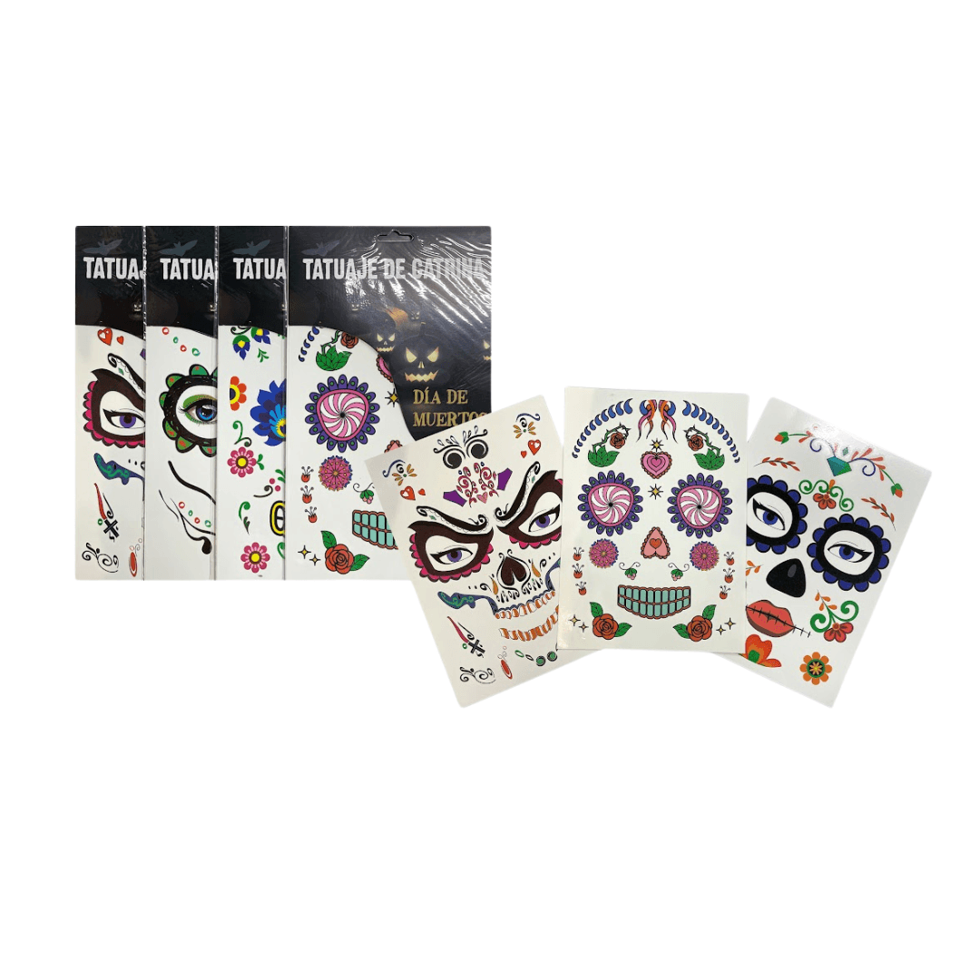 Kit de Tatuajes Temporales - Halloween