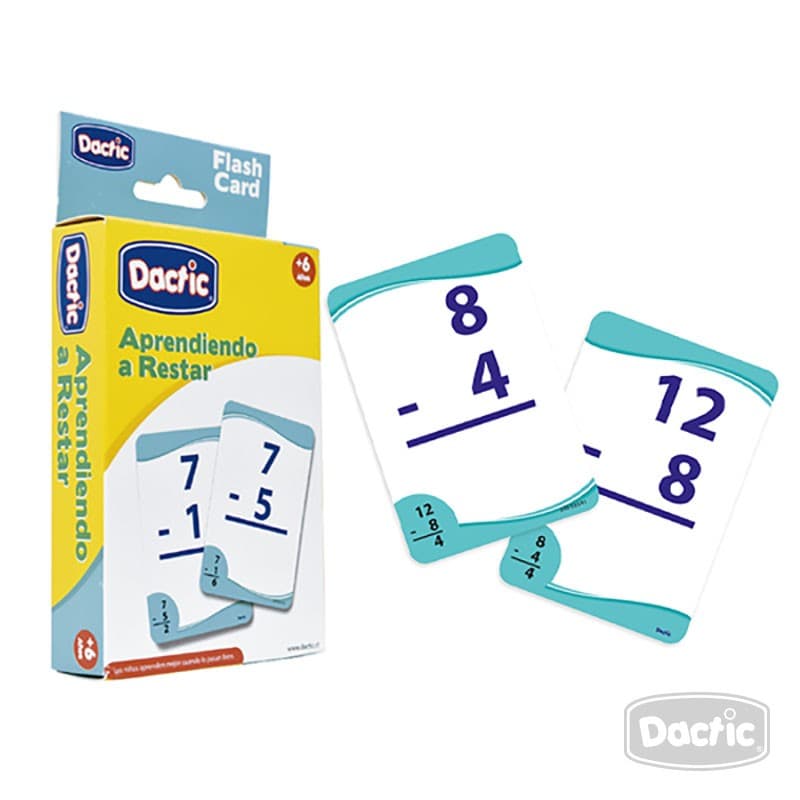 Laminas Aprendiendo a Restar - Dactic