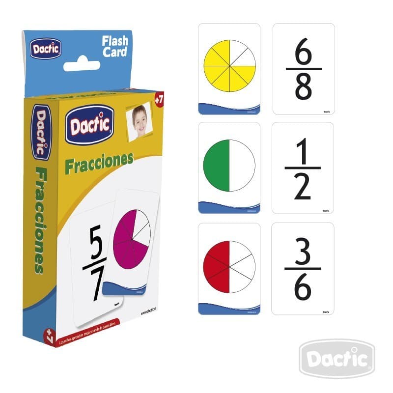 Laminas Aprendiendo Fracciones - Dactic