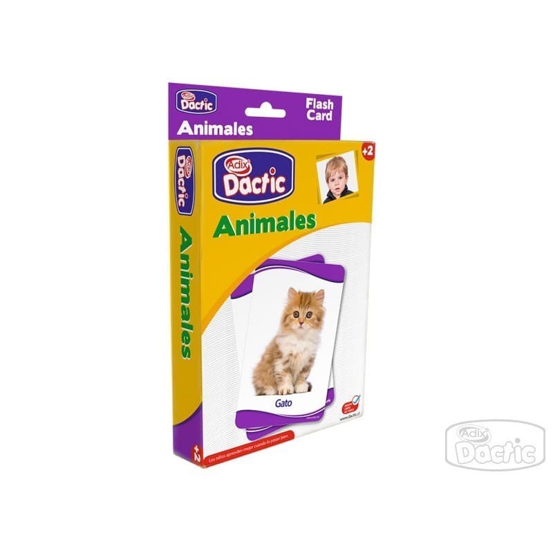 Laminas de Animales Español/Ingles - Dactic