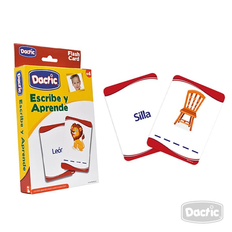 Laminas Escribe Y Aprende - Dactic