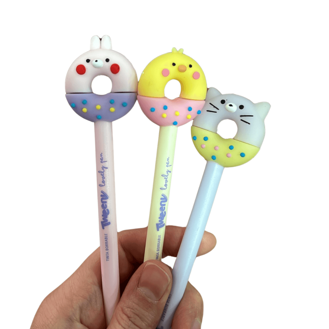 Lapicera borrable Donas - Ibi Craft