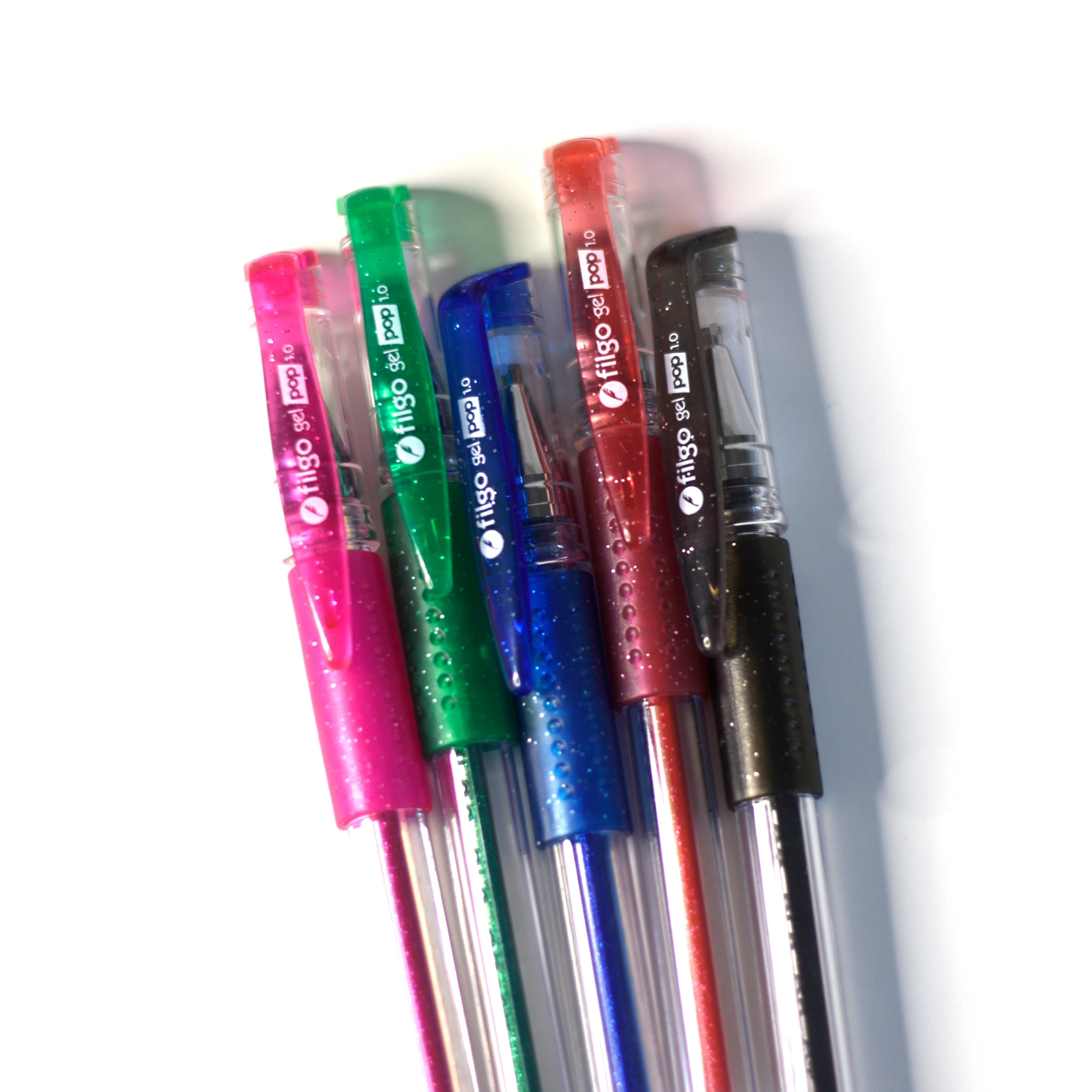 Lapiceras Gel Glitter - Filgo