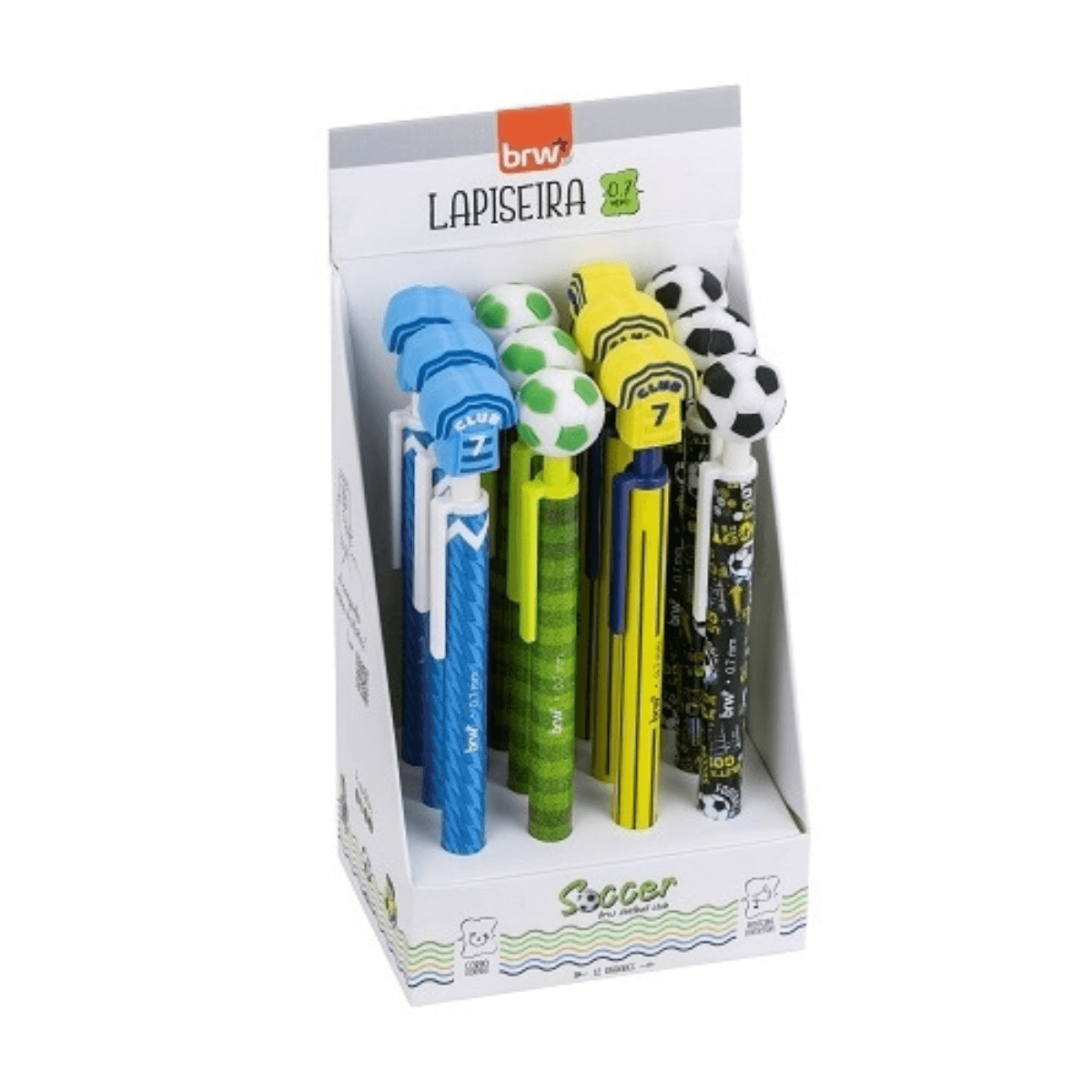 Lapiz Mecanico 0.7 Futbol - BRW Portaminas