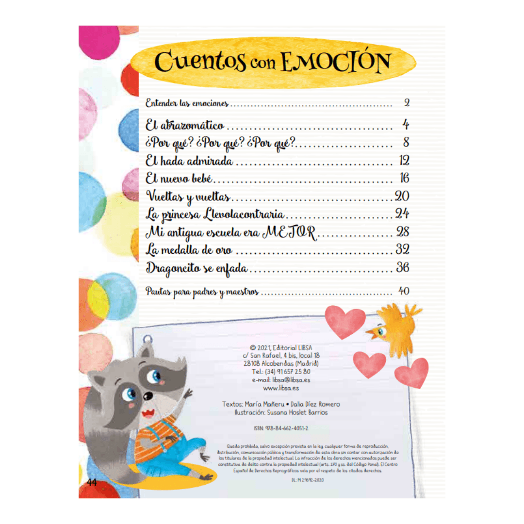 Libro Cuentos con Emocion