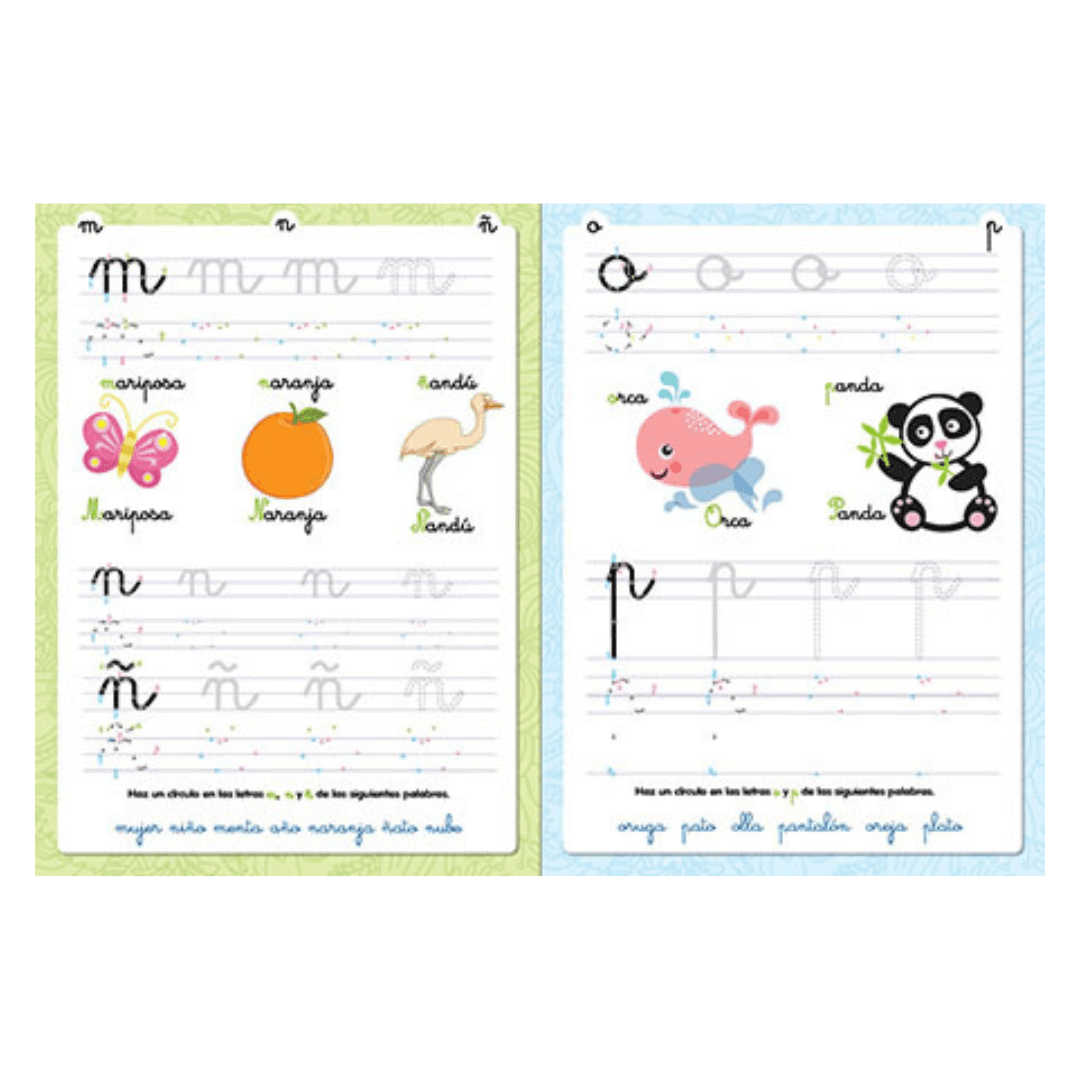 Libro Descubriendo las Letras Cursiva con Marcador Magico