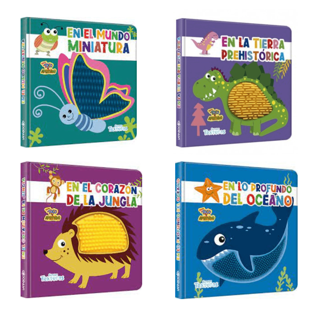Libro Infantil con Suaves Texturas