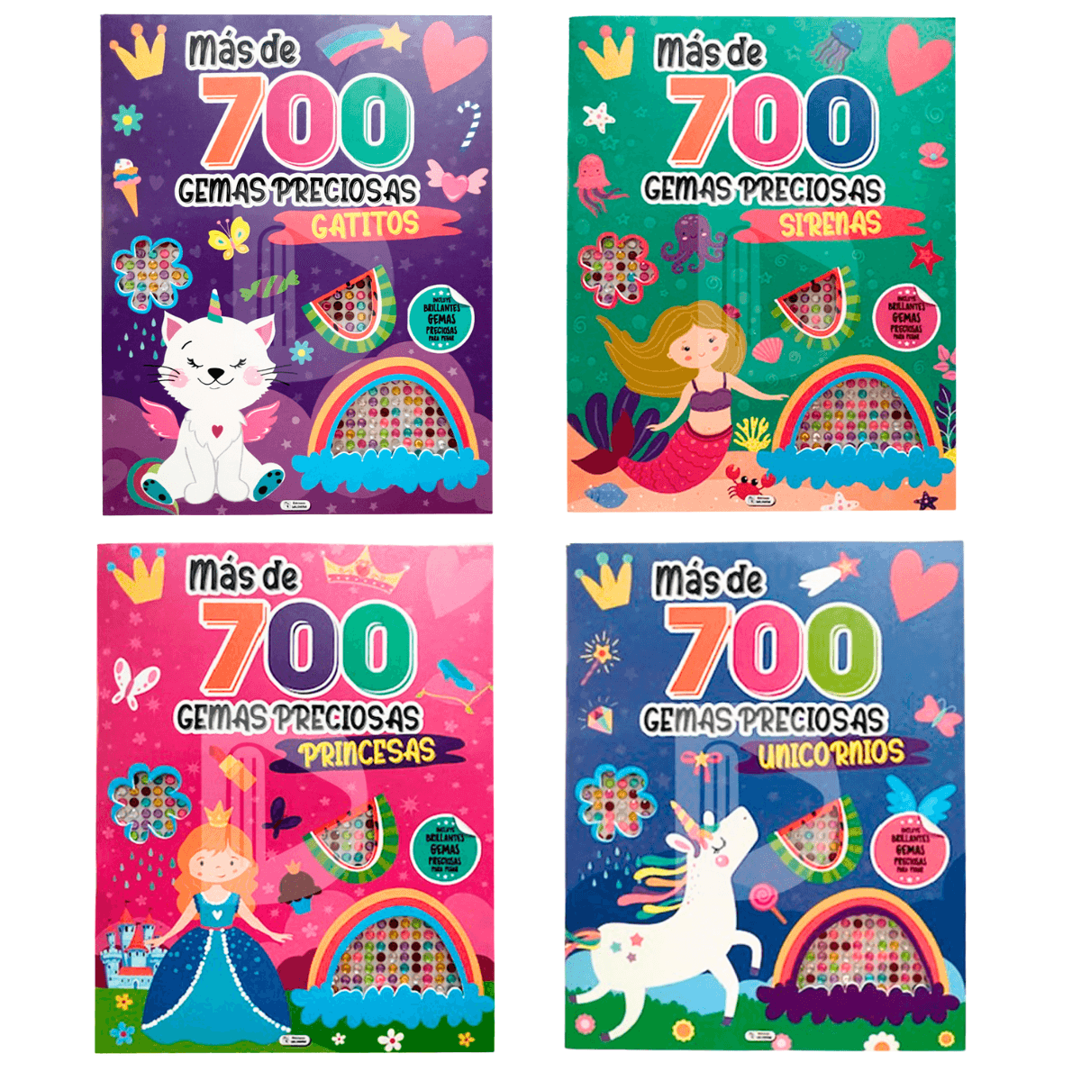 Libro Mas de 700 Gemas Preciosas
