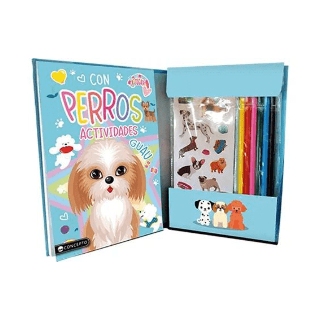 Libro para Colorear con Stickers