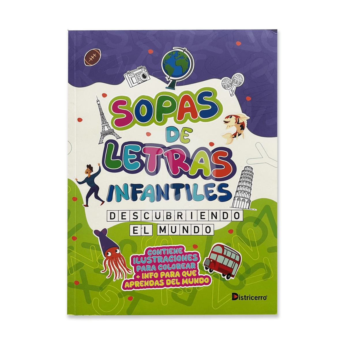 Libro Sopa de Letras Infantiles