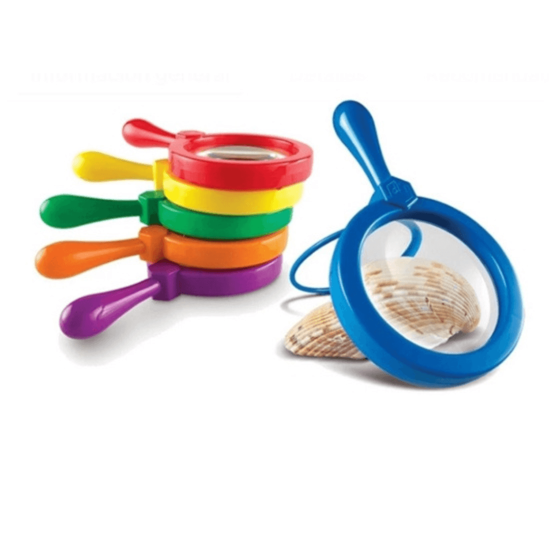 Lupa grande infantil con soporte