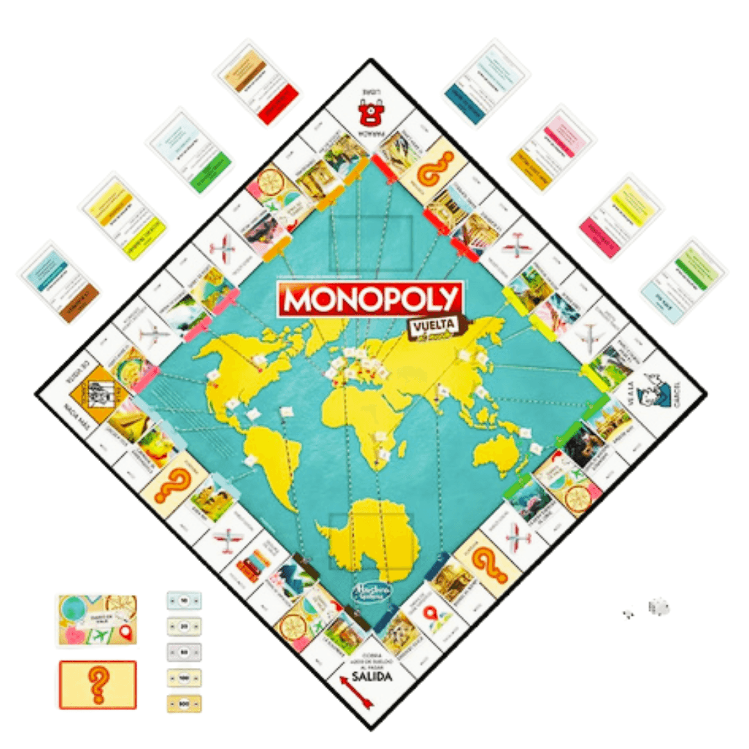 Monopoly Vuelta al Mundo - Hasbro