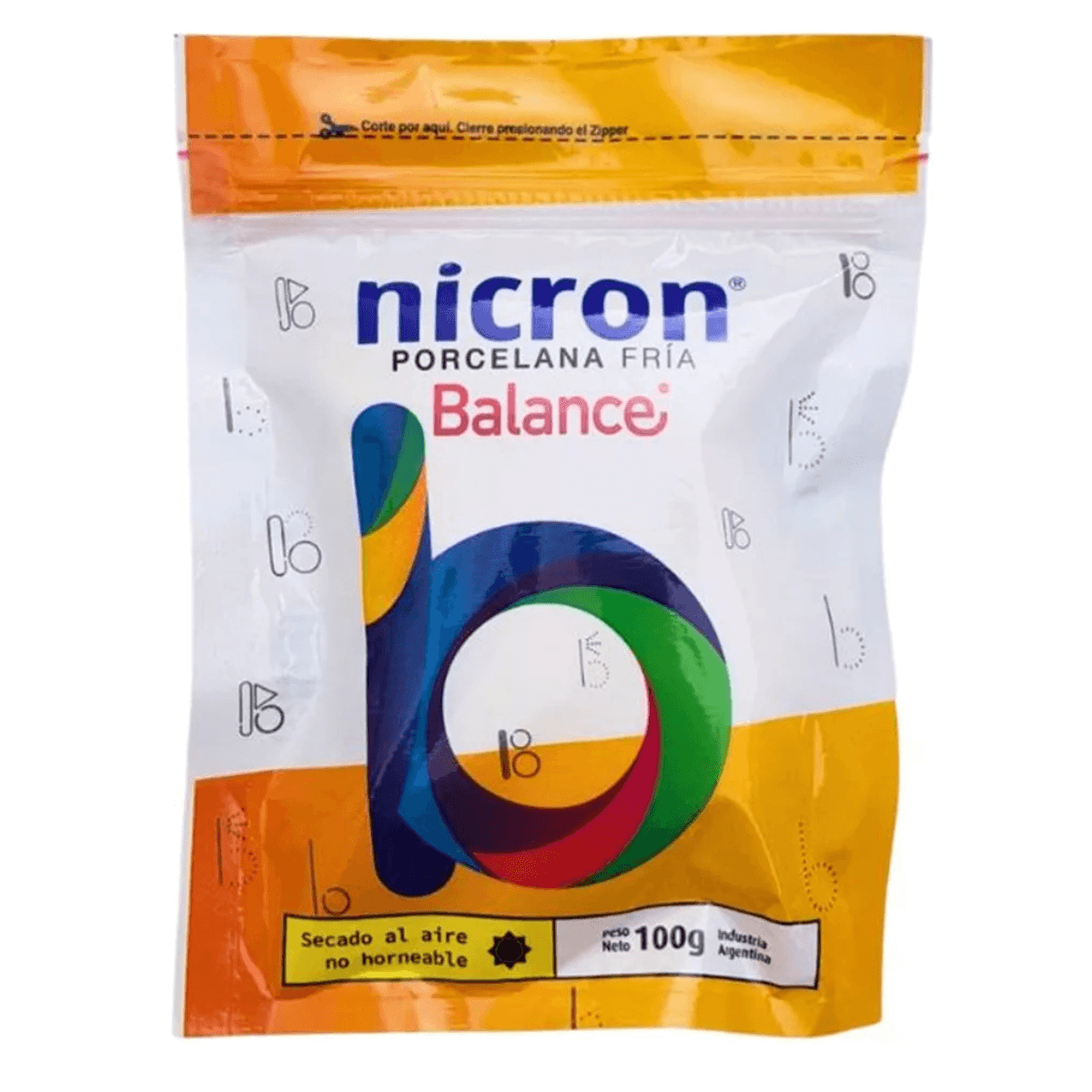 Porcelana fria 100g - Nicron
