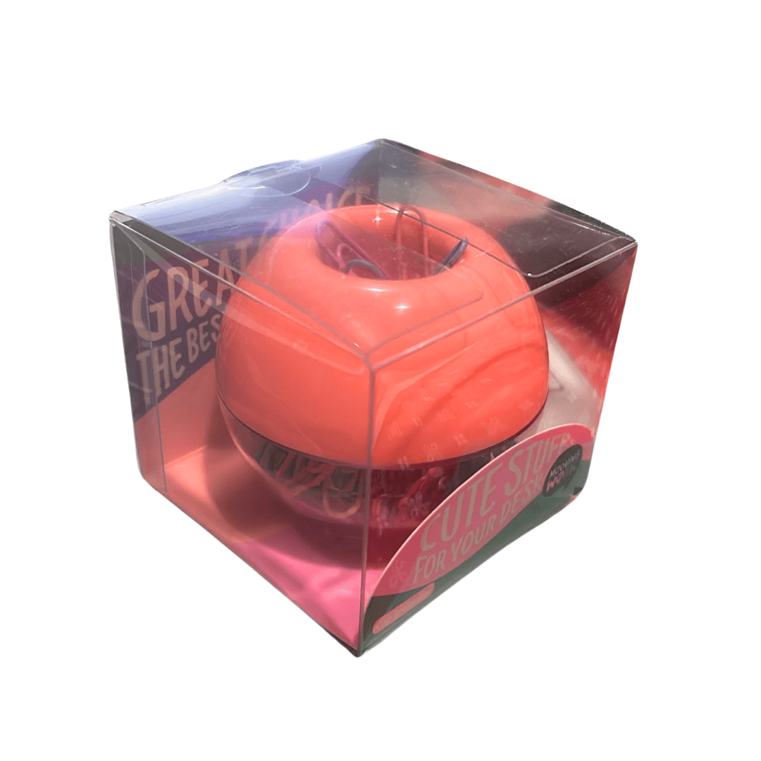 Porta Clip con 100 Clips Pasteles - Dispensador Mooving