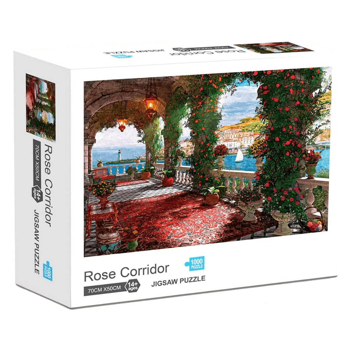 Puzzle 1000 Piezas - Corredor Rosa