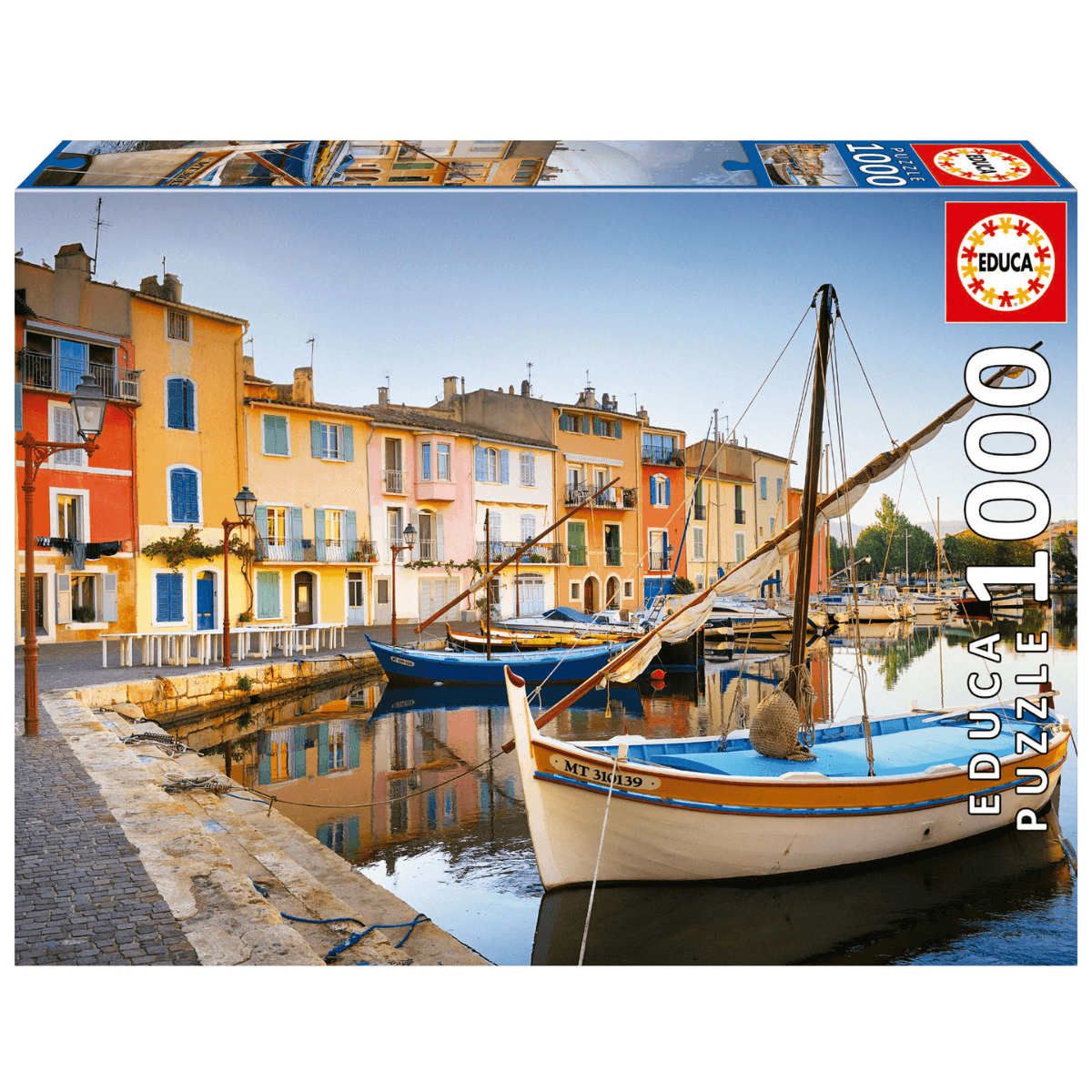 Puzzle 1000 Piezas - Puerto de Martigues, Provenza