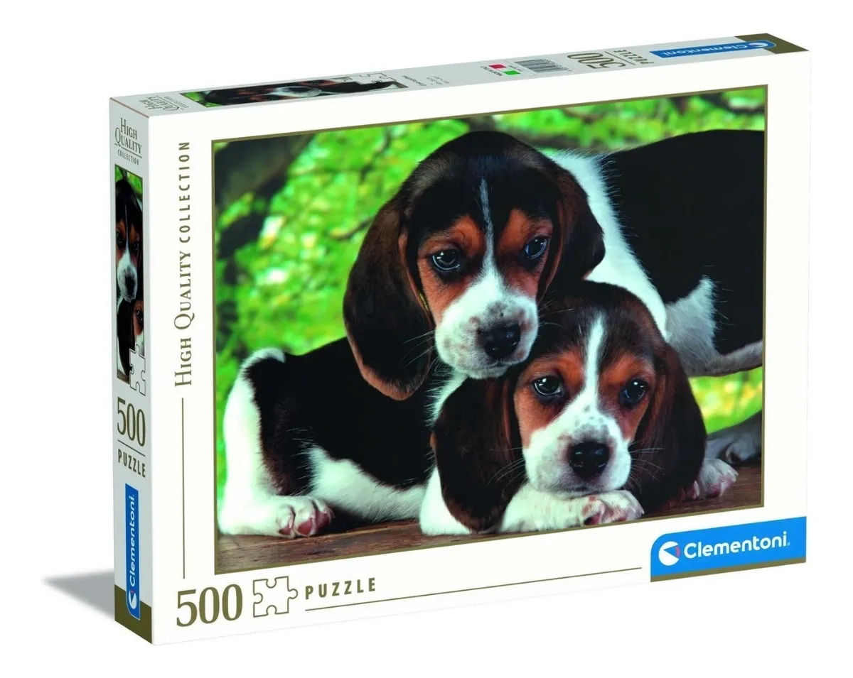 Puzzle 500 Piezas Clementoni Close Together Dog Beagle