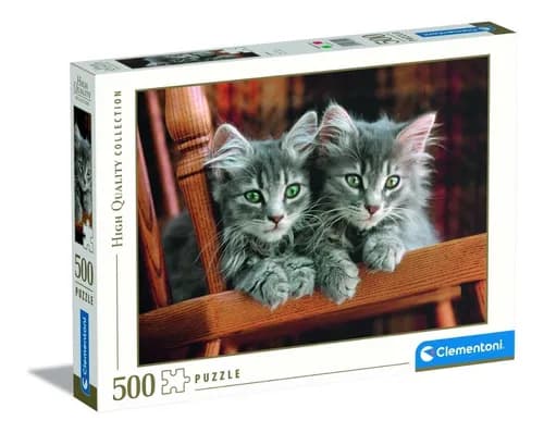 Puzzle 500 Piezas Clementoni Gatitos - Kittens