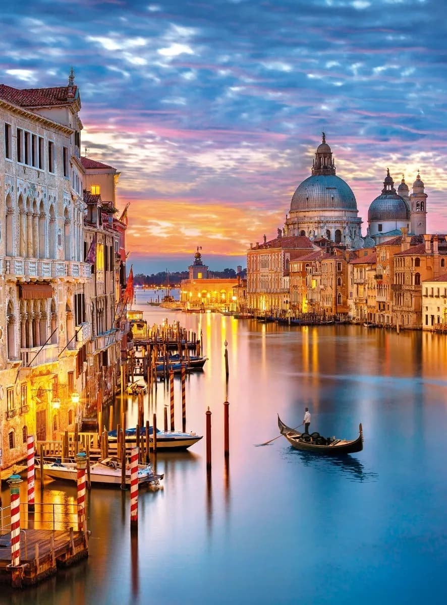 Puzzle 500 Piezas Clementoni Lighting Venice - Venecia