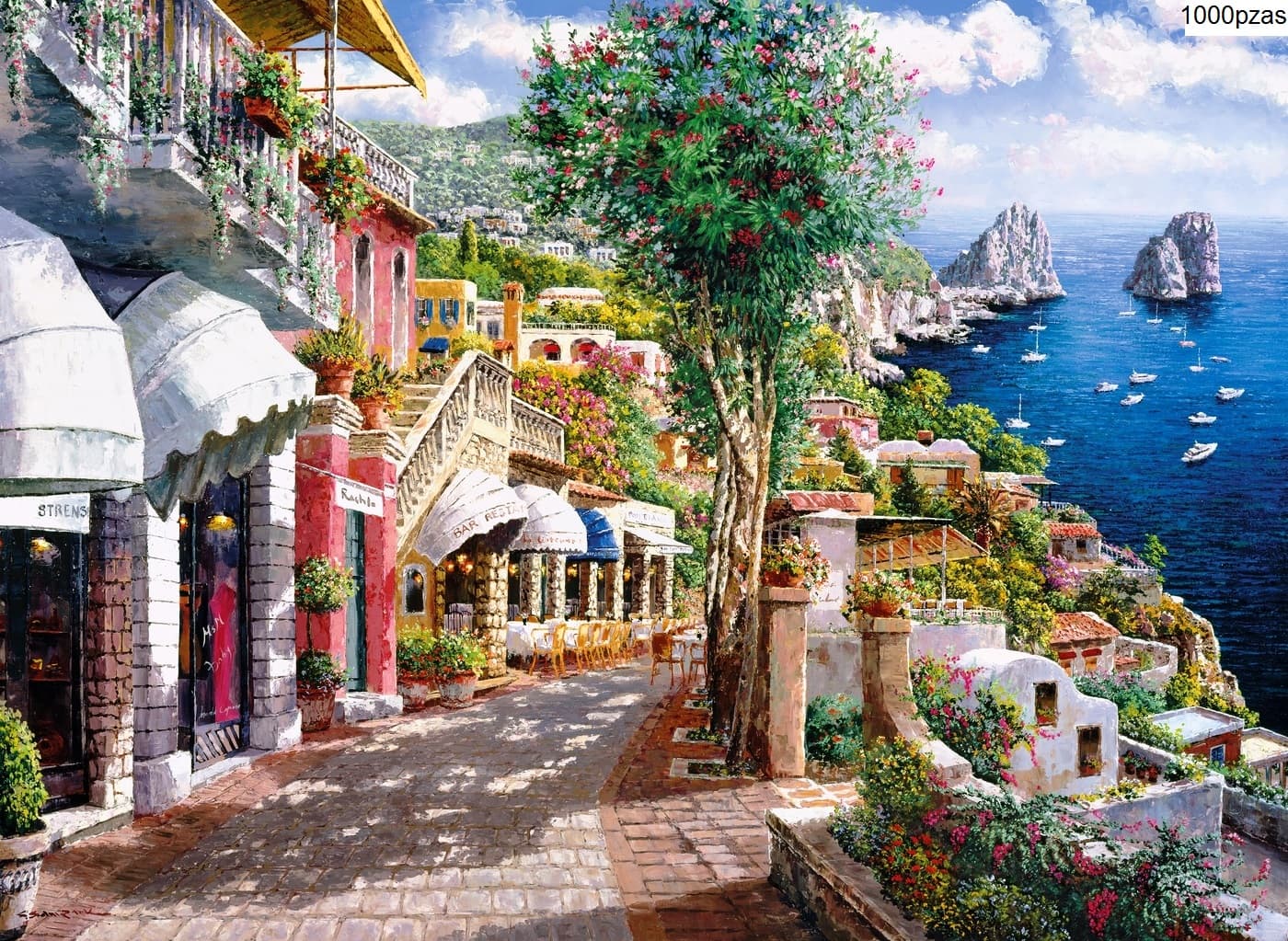 Puzzle Clementoni 1000 piezas - Capri