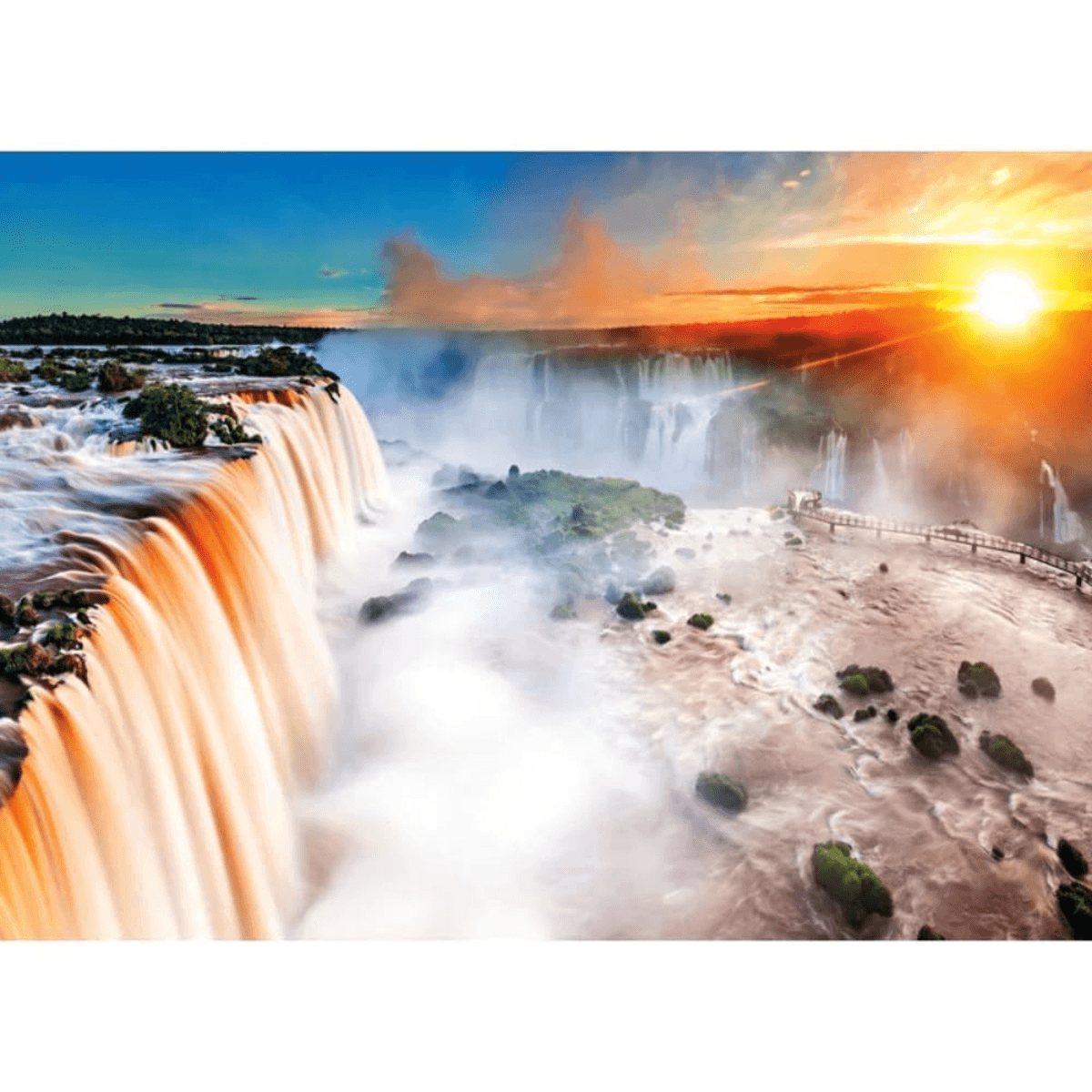 Puzzle Clementoni 1000 piezas Cascada - Waterfall