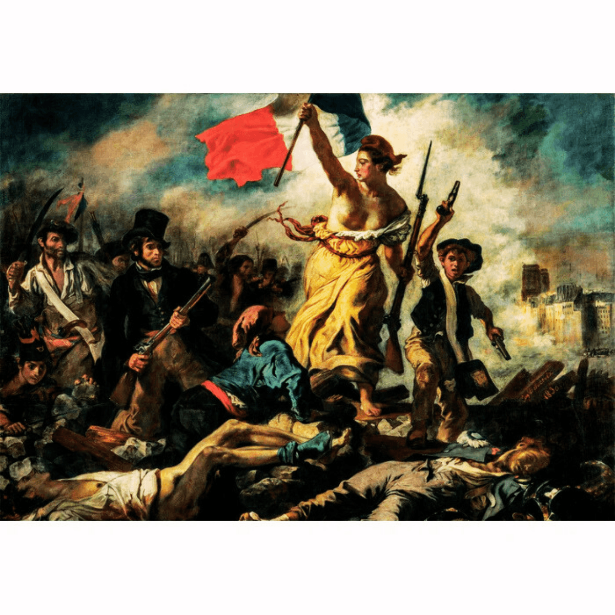 Puzzle Clementoni 1000 piezas - Liberty Leading The People
