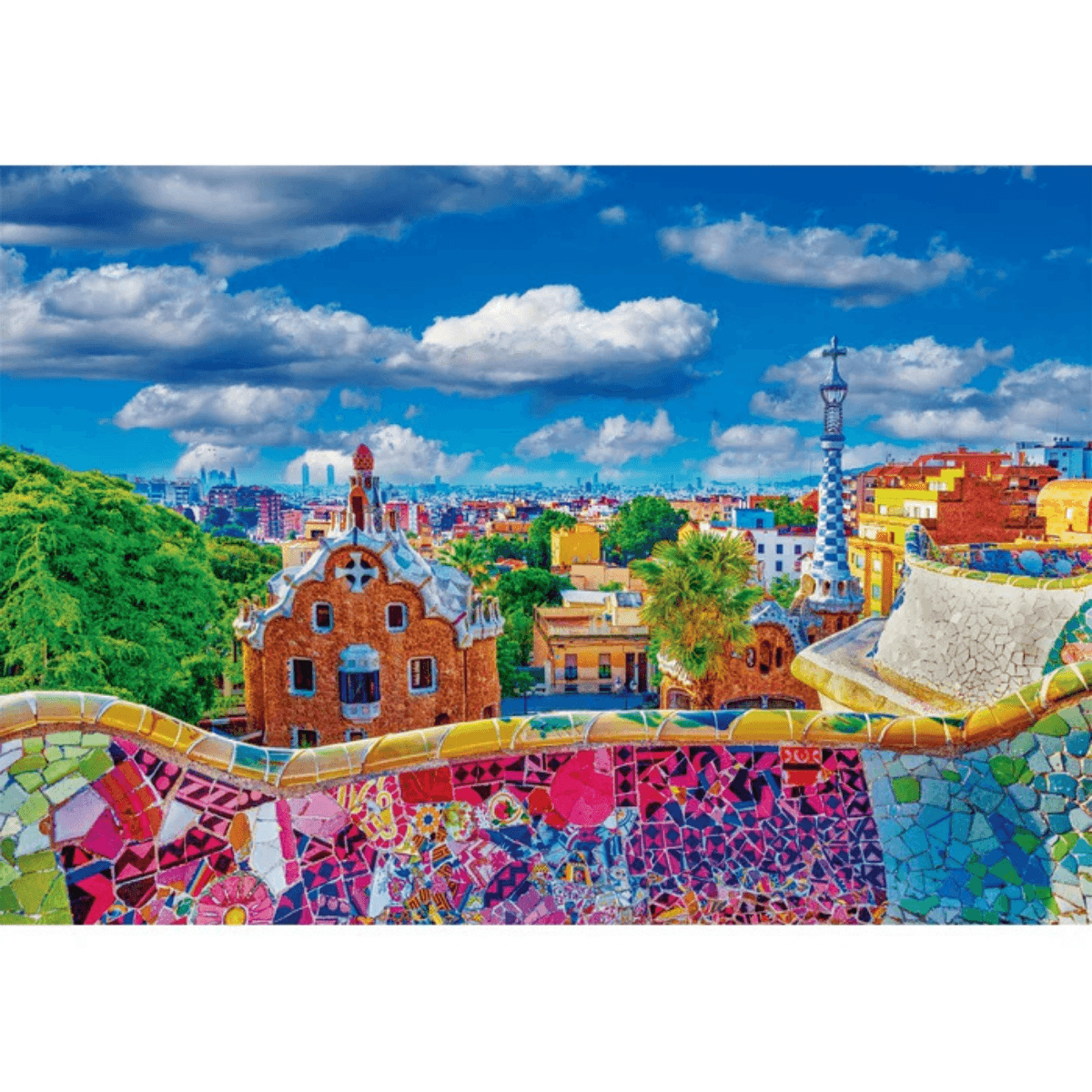 Puzzle Clementoni 1000 Piezas - Parque Guell Barcelona