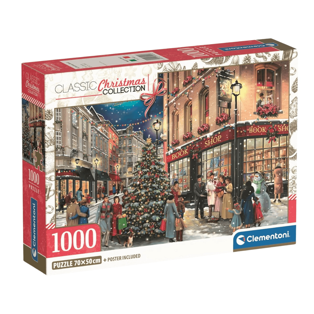 Puzzle Clementoni 1000 Piezas - Paseo de Navidad