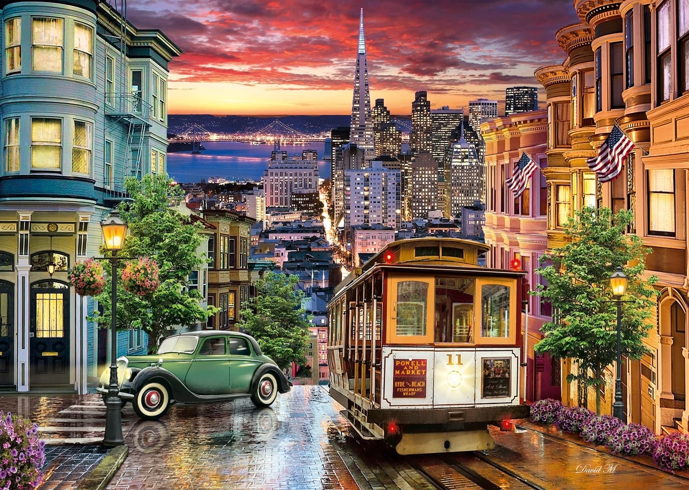 Puzzle Clementoni 1000 piezas - San Francisco
