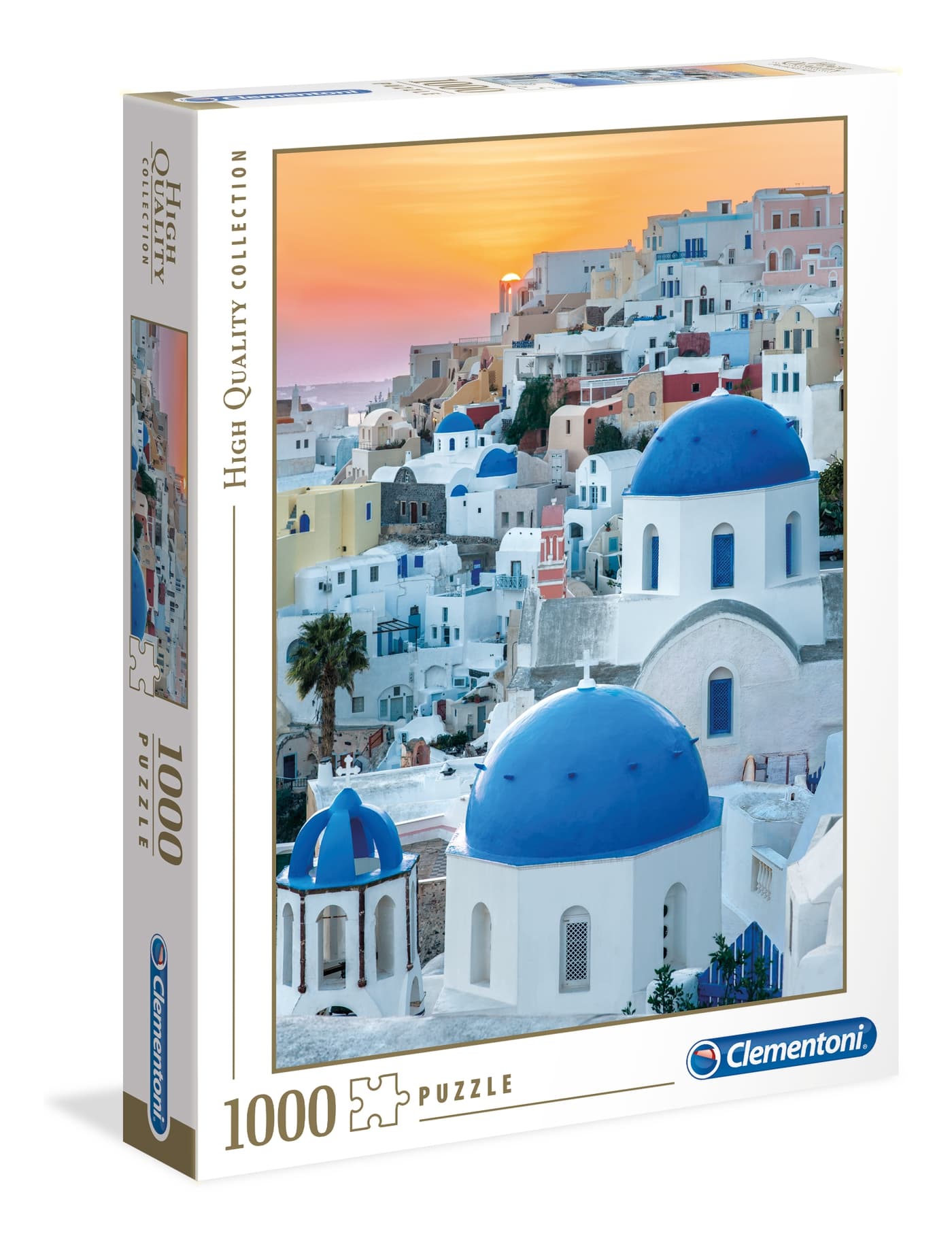 Puzzle Clementoni 1000 piezas - Santorini