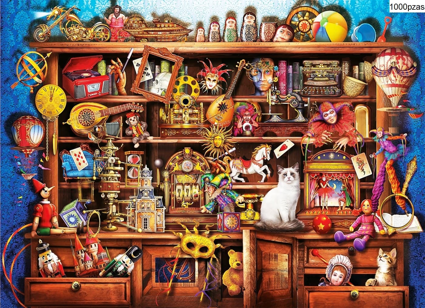 Puzzle Clementoni 1000 piezas - Tienda Antigua