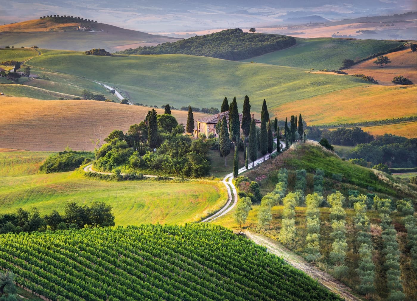 Puzzle Clementoni 1000 piezas - Tuscany