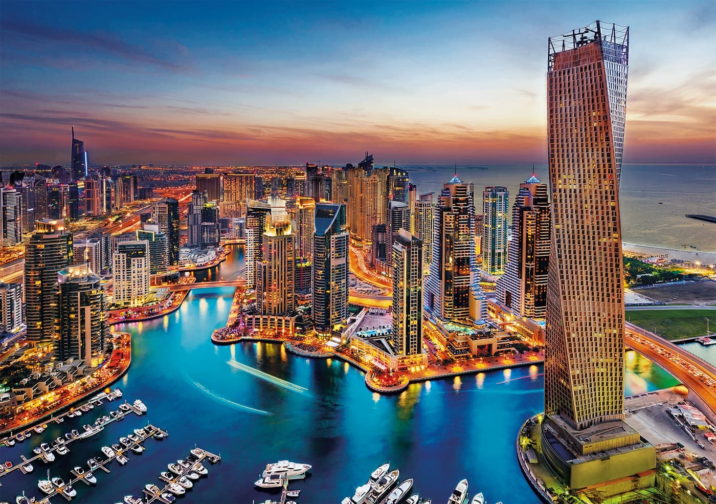 Puzzle Clementoni 1500 piezas - Dubai Marina