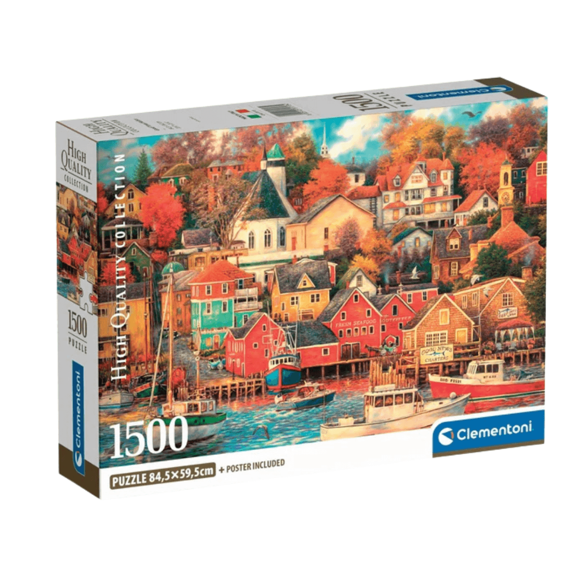 Puzzle Clementoni 1500 piezas - Good Times Harbor
