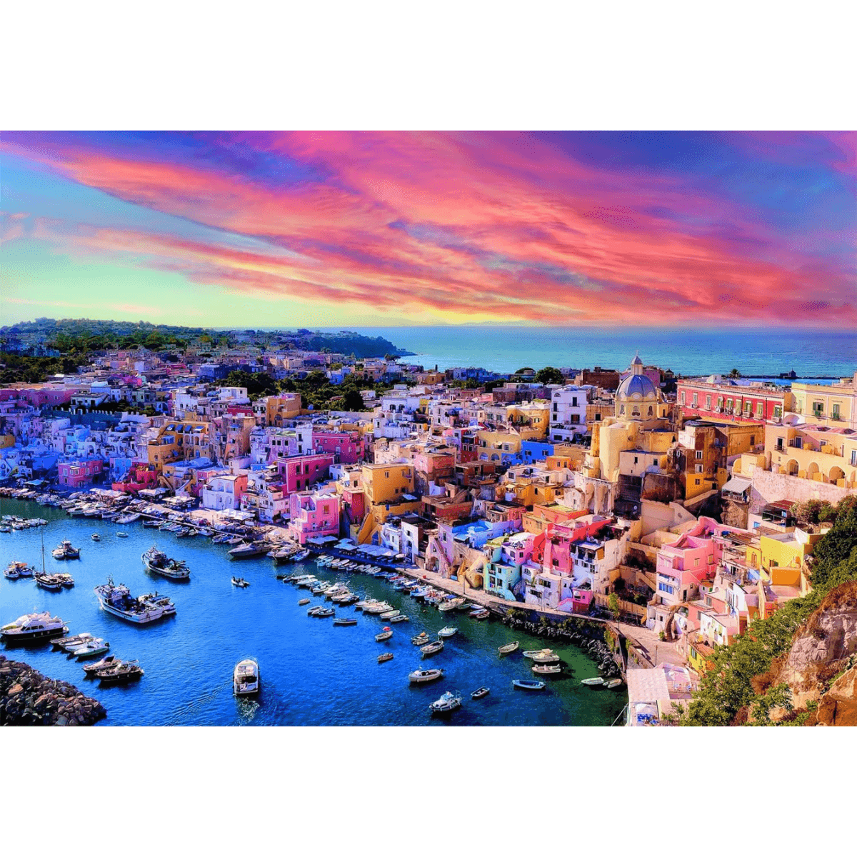 Puzzle Clementoni 1500 piezas - Isla de Procida Italia