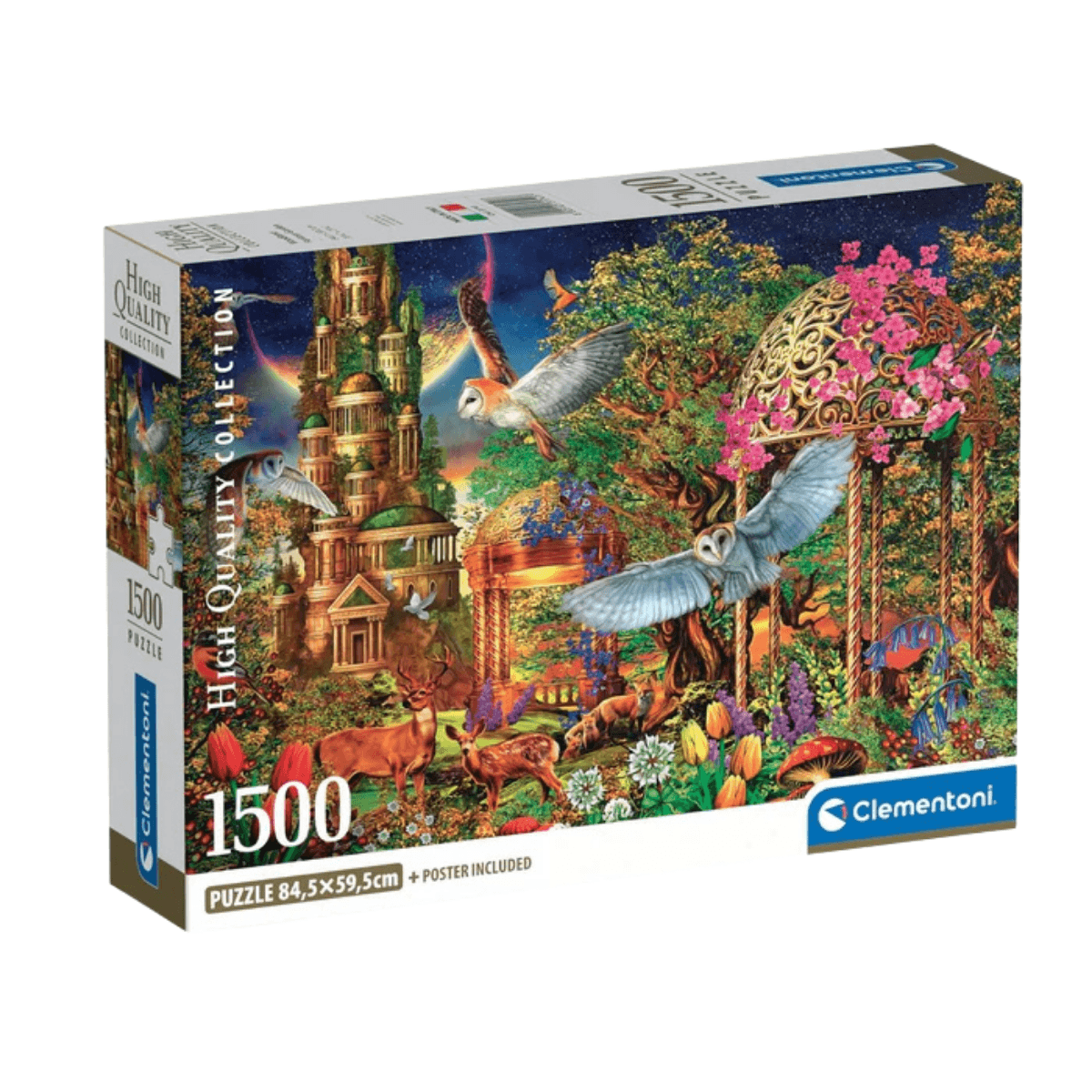 Puzzle Clementoni 1500 piezas - Jardin de Fantasia