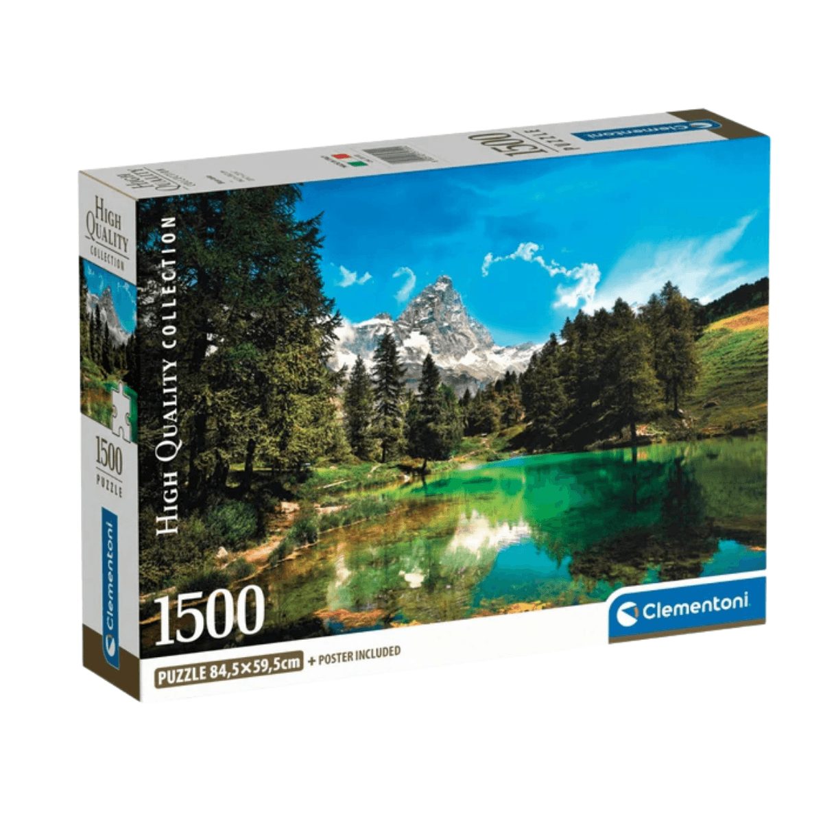 Puzzle Clementoni 1500 piezas - Lago Azul
