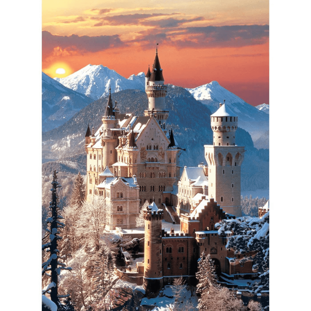 Puzzle Clementoni 1500 piezas - Neuschwanstein
