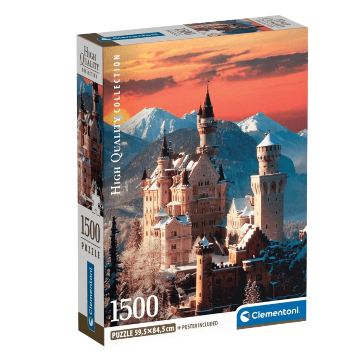Puzzle Clementoni 1500 piezas - Neuschwanstein