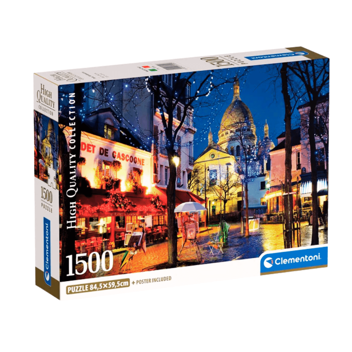 Puzzle Clementoni 1500 piezas - Paris Montmartre