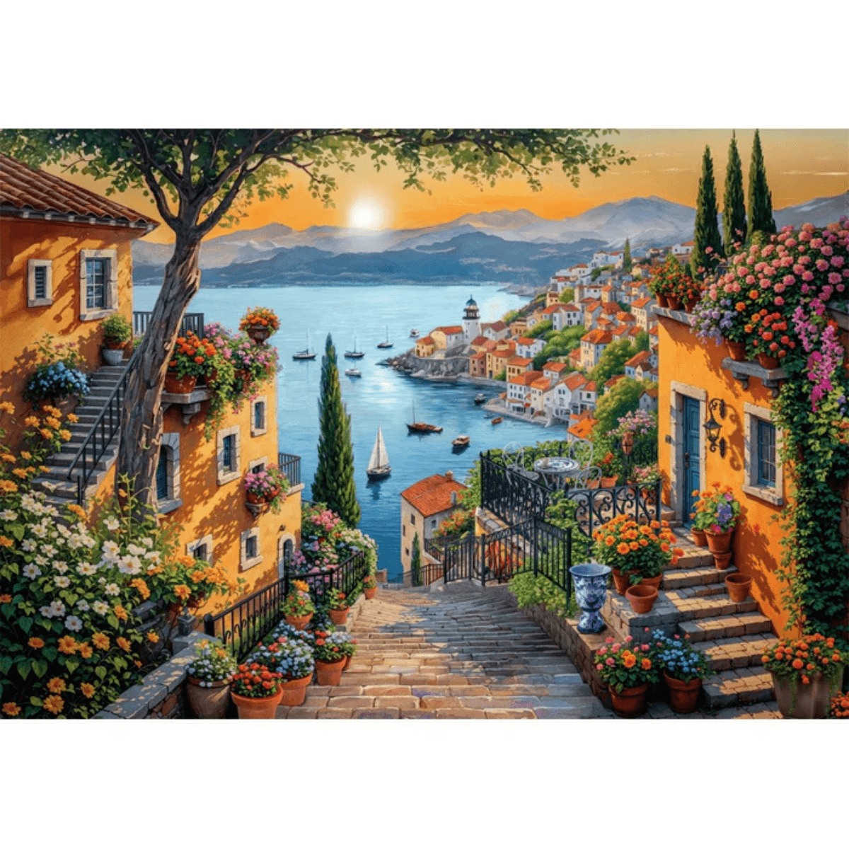 Puzzle Clementoni 1500 piezas - Pasos al Puerto