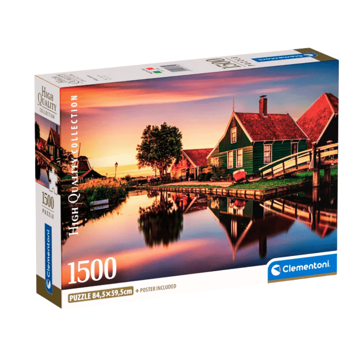 Puzzle Clementoni 1500 piezas - Zaanse Schans